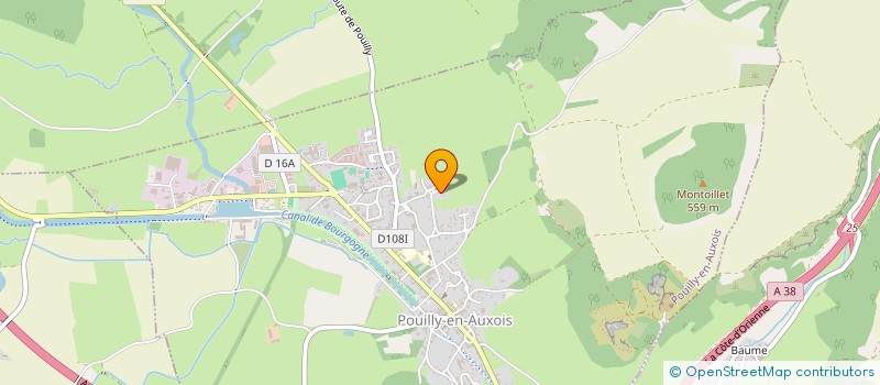 localisation de l'entreprise SC DU BASSIN  POUILLY-EN-AUXOIS