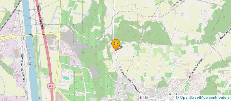 localisation de l'entreprise SC DU BOIS DES 4  SAINT-PAUL-TROIS-CHATEAUX