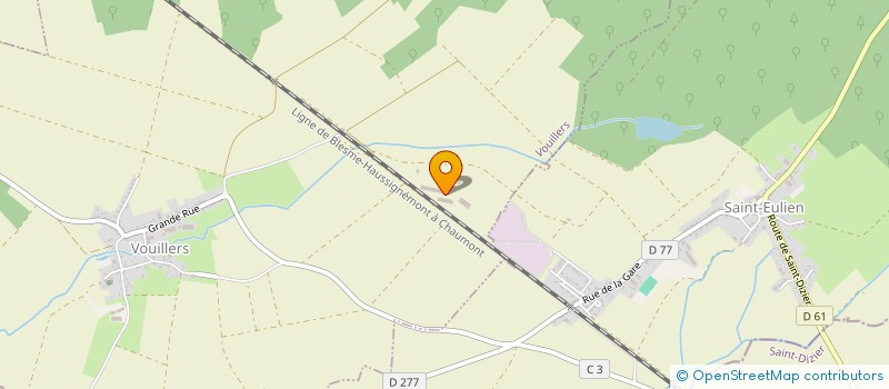 localisation de l'entreprise SC DU CAMP  VOUILLERS