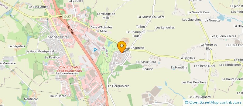 localisation de l'entreprise SC DU CAP  MELESSE