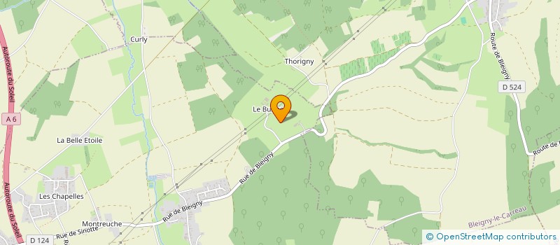 localisation de l'entreprise SC DU CARREAU  VENOY