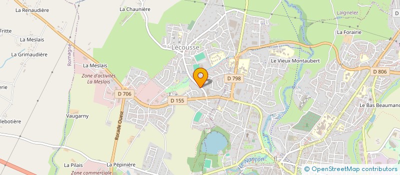 localisation de l'entreprise SC DU CHATEAU  LECOUSSE