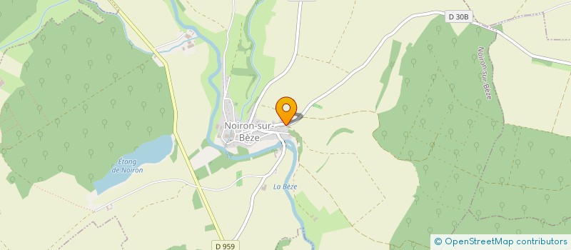 localisation de l'entreprise SC DU COLOMBIER  NOIRON-SUR-BEZE