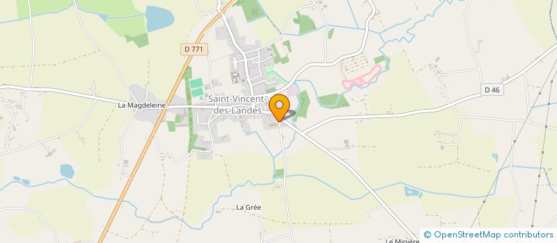 localisation de l'entreprise SC DU CONE  SAINT-VINCENT-DES-LANDES