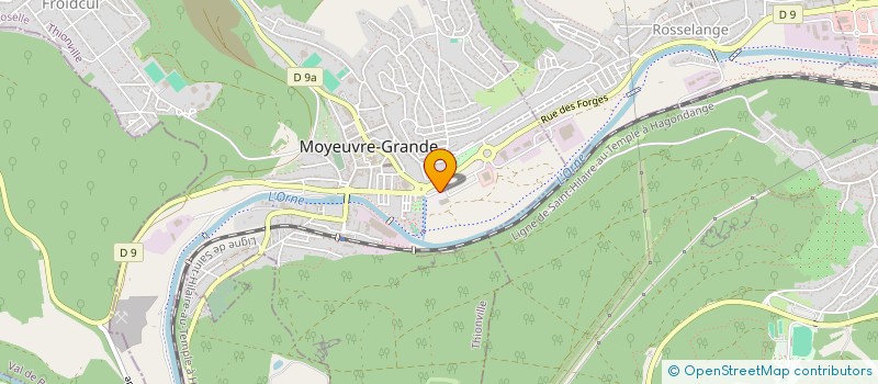 localisation de l'entreprise SC DU CONROY à MOYEUVRE-GRANDE