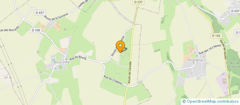 localisation de l'entreprise SC DU CRAPAUD  BOURVILLE