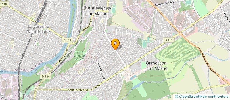 localisation de l'entreprise SC DU DOMAINE D ORMESSON SUR MARNE à ORMESSON-SUR-MARNE