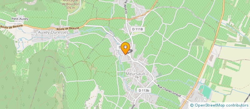 localisation de l'entreprise SC DU DOMAINE ROUGEOT  MEURSAULT