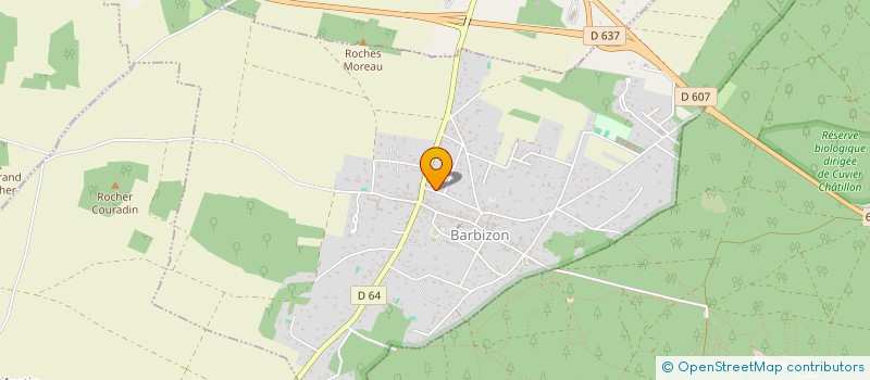 localisation de l'entreprise SC DU FAUBOURG  BARBIZON