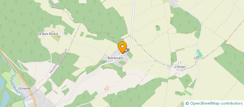 localisation de l'entreprise SC DU GENIEVRE  CLEF VALLEE D'EURE