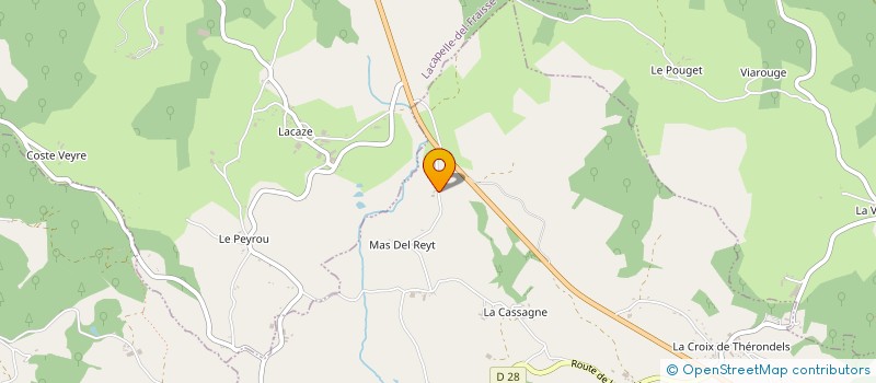 localisation de l'entreprise SC DU HAUT TRESCOLS à LABESSERETTE