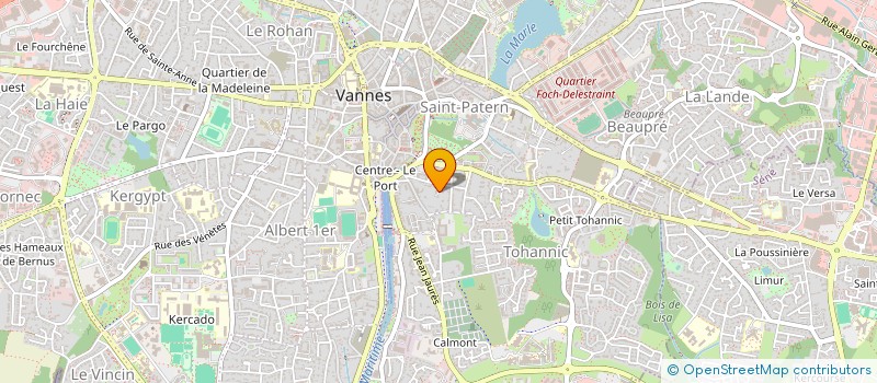 localisation de l'entreprise SC DU JOINTO à VANNES