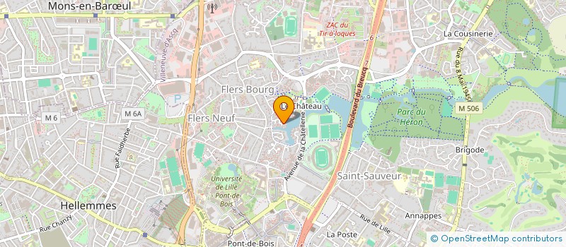 localisation de l'entreprise SC DU LAC DU CHATEAU  VILLENEUVE-D'ASCQ