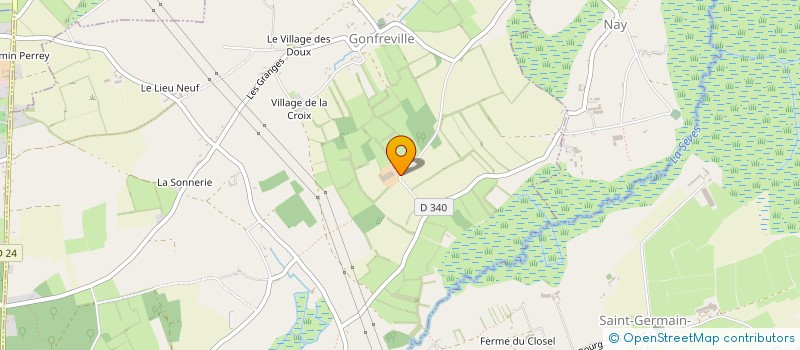 localisation de l'entreprise SC DU MOULIN A VENT  GONFREVILLE