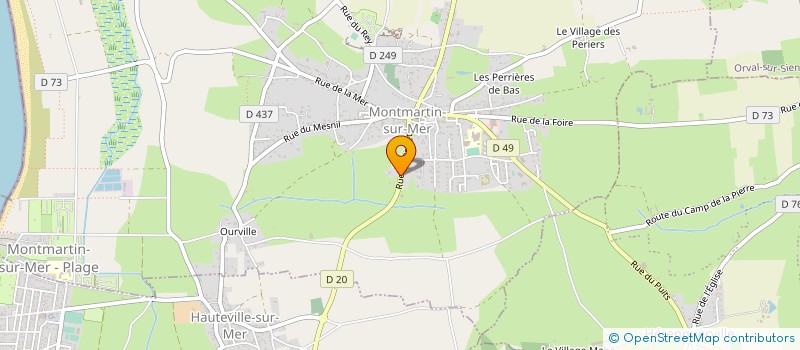 localisation de l'entreprise SC DU PARVIS  MONTMARTIN-SUR-MER