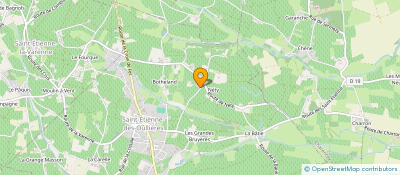 localisation de l'entreprise SC DU PETIT NETY  SAINT-ETIENNE-DES-OULLIERES