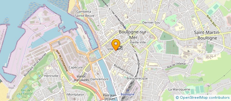 localisation de l'entreprise SC DU PETIT RUISSEAU à BOULOGNE-SUR-MER