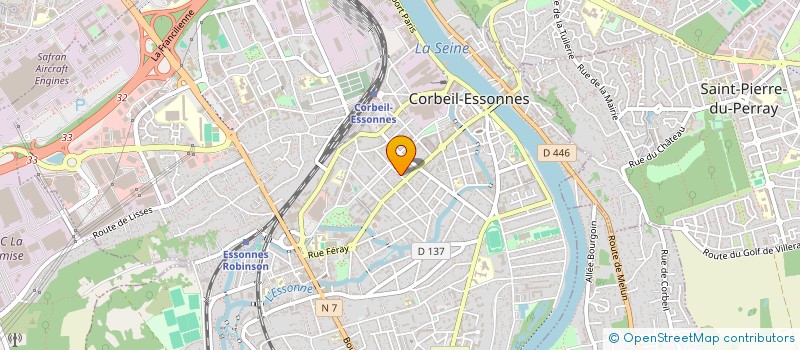 localisation de l'entreprise SC DU PRE SEGUIN à CORBEIL-ESSONNES