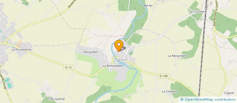 localisation de l'entreprise SC DU PRIEURE à VALENCE-EN-POITOU