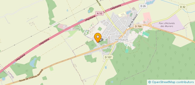 localisation de l'entreprise SC DU VAL DE DROME  HERBAULT