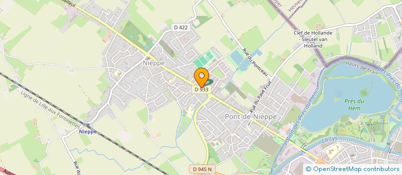 localisation de l'entreprise SC DUFFY  NIEPPE