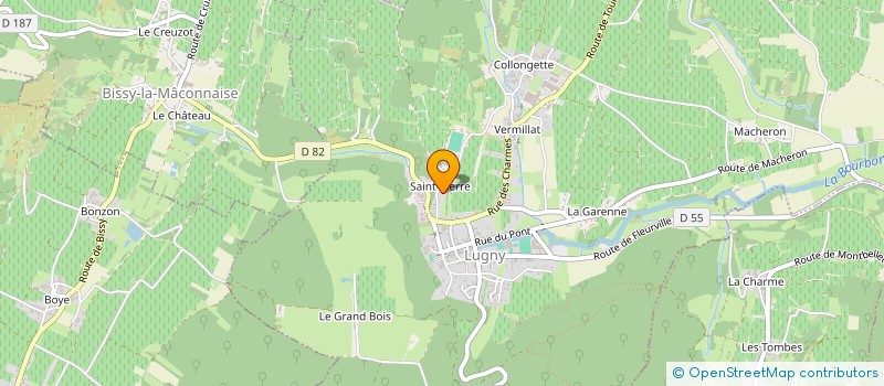 localisation de l'entreprise SC DUO à LUGNY