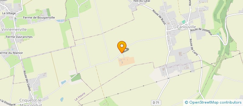 localisation de l'entreprise SC DUO  CANOUVILLE