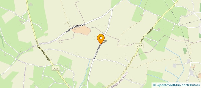 localisation de l'entreprise SC DUPARC  SAINT-GEORGES-DU-VIEVRE
