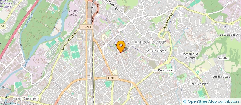 localisation de l'entreprise SC DUPUY à ANNECY