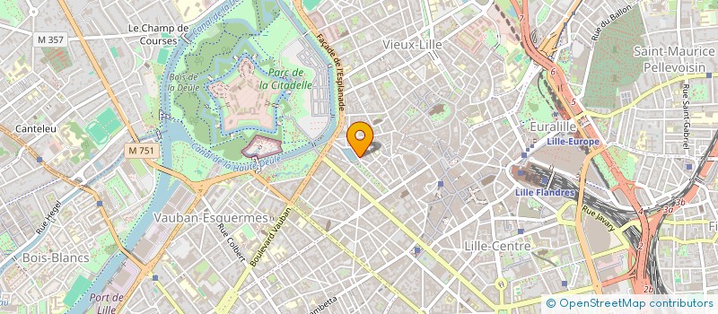 localisation de l'entreprise SC DUQUESNE-BLOCKELET à LILLE