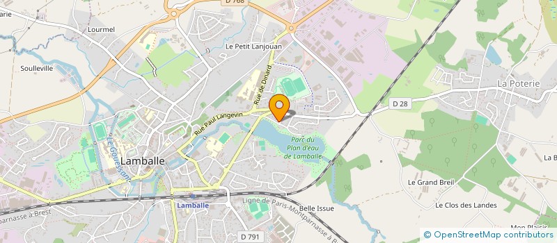 localisation de l'entreprise SC DUVAL à LAMBALLE-ARMOR