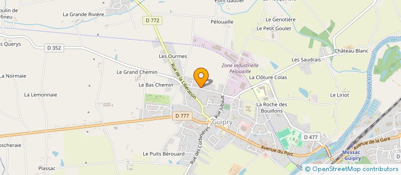 localisation de l'entreprise SC DUVAL ELY  GUIPRY-MESSAC