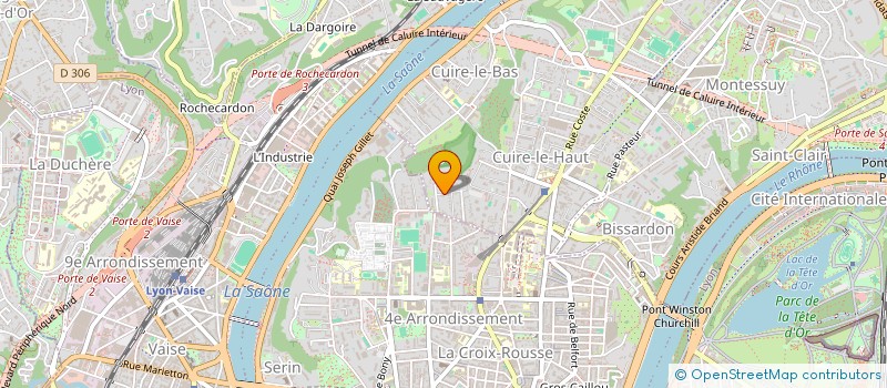 localisation de l'entreprise SC DYROAC  CALUIRE-ET-CUIRE