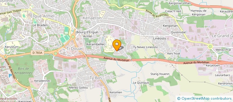 localisation de l'entreprise SC E KOUN MA ZAD à QUIMPER