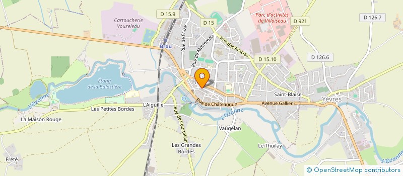 localisation de l'entreprise SC E2C à BROU