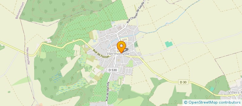 localisation de l'entreprise SC ECOH  HERMONVILLE