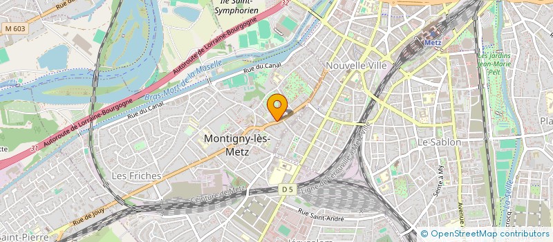 localisation de l'entreprise SC ECOLEG à MONTIGNY-LES-METZ