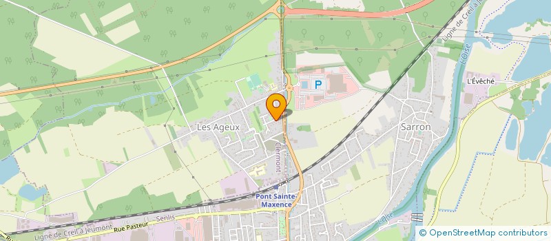 localisation de l'entreprise SC EDGAR MK  LES AGEUX