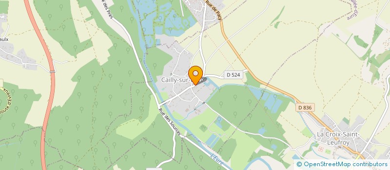 localisation de l'entreprise SC EFW  CAILLY-SUR-EURE