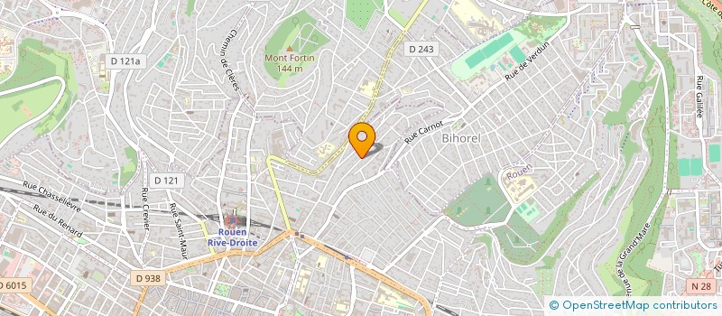 localisation de l'entreprise SC EGEE  ROUEN