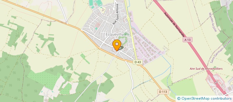 localisation de l'entreprise SC EL&NA  ECQUEVILLY