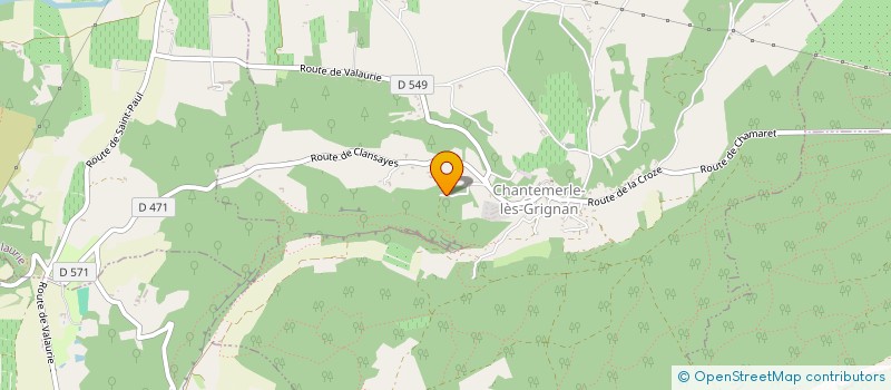 localisation de l'entreprise SC ELAIS  CHANTEMERLE-LES-GRIGNAN