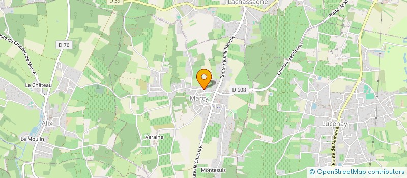 localisation de l'entreprise SC ELAN  MARCY