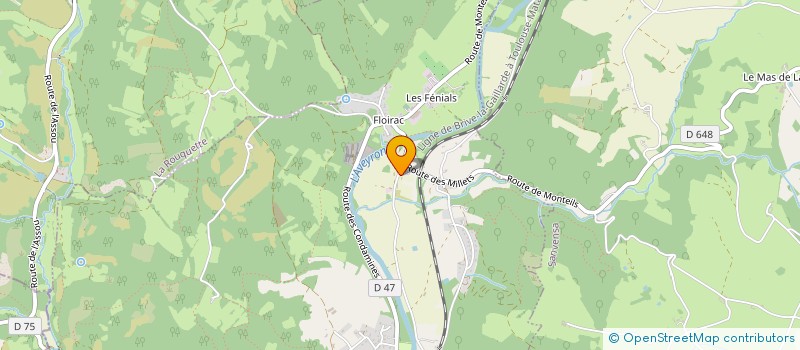 localisation de l'entreprise SC ELGO  MONTEILS