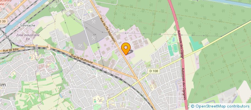 localisation de l'entreprise SC ELSASS INVESTISSEMENT  RIXHEIM