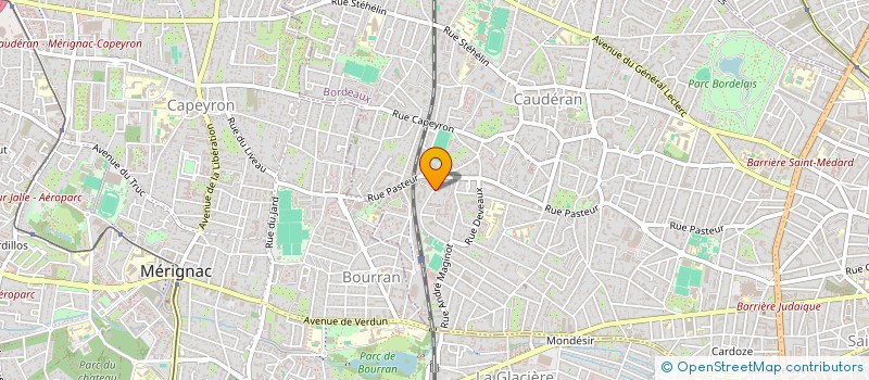 localisation de l'entreprise SC ELZA CHANFREAU à BORDEAUX