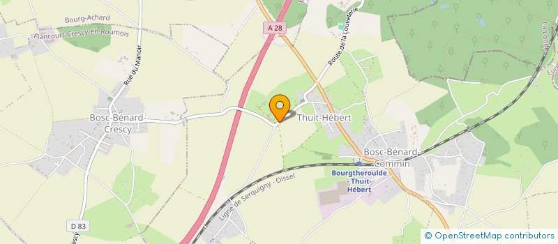 localisation de l'entreprise SC EMMANUEL ROULLE  GRAND BOURGTHEROULDE