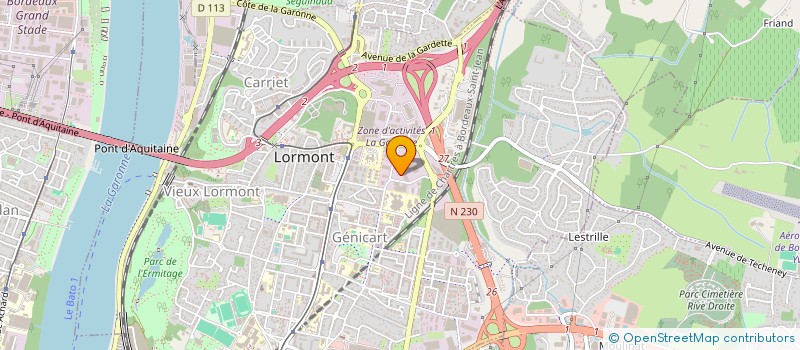 localisation de l'entreprise SC EMPIRE  LORMONT