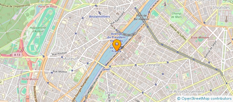 localisation de l'entreprise SC EN SEINE  PARIS