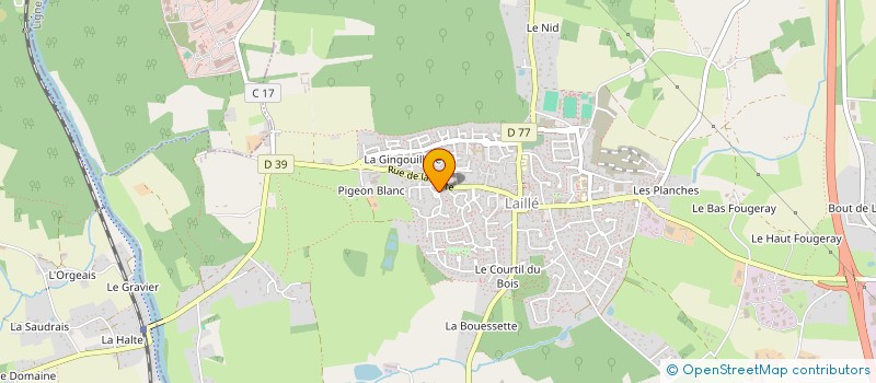 localisation de l'entreprise SC ENERGIS  LAILLE